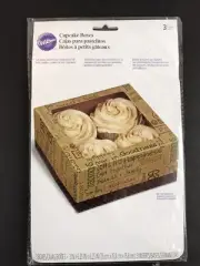 Wilton Cupcake Boxes 3 Boxes Cupcakes Candies Cookies Gratitude Goodness