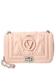 Valentino by Mario Valentino Beatriz Diamond Leather Shoulder Bag