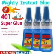 1-3Pcs 401 Super Strong Glue Glureo Multipurpose High-Grade Bonding Instant Glue