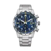 Citizen CA0790-83L Eco-Drive Chronograph – Blue Dial, 43mm, Stainless Steel