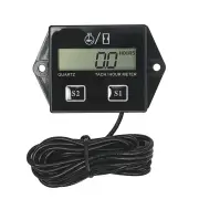 Digital Tachometer Engine Tach Hour Meter Tachometer Gauge Engine RPM LCD Display For Car Motorcycle Stroke Engine Boat