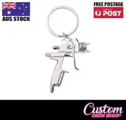 Spray Paint Gun Keyring Key Chain Custom Automotive Paint Car Key Ring