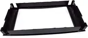 KIXURO Double Din Fascia Radio DVD Stereo Panel Dash Mount Install Trim Kit Refit Frame, for VW, for Touareg, for Multivan, Transporter Car Radio Dashboard Panel