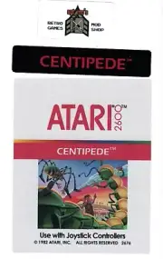 Atari 2600 Replacement Label - Centipede