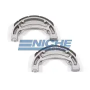 Front Grooved Brake Shoes For Suzuki DS 80 80-00