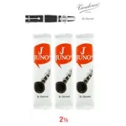 Vandoren JUNO JCR0125/3 Bb Clarinet #2.5. (3 Reed Card)