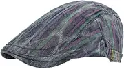 [ASTOC] Unisex Newsboy Hats Flat Ivy Irish Gatsby Cabbie Driving Berets Adjustable Hunting Cap for Men Women