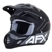 AFX FX-17 Aced Helmet - Matte Black/White - 2XL