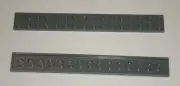 LEGO NEW 2x16 Dark Stone Grey Plate (2x) 4210796 Brick 4282
