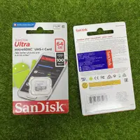 在飛比找蝦皮購物優惠-【公司貨】SanDisk 記憶卡 64G C10 micro