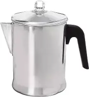Primula Today Aluminum Stove Top Percolator Maker Durable, Brew Coffee