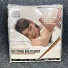 Utopia Queen Size Waterproof Bug & Dustmite Proof Bedding Box Spring Encasement