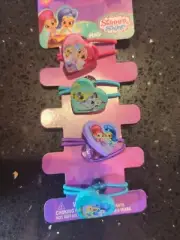 Shimmer And Shine Hair Ponies 4CT Brand New