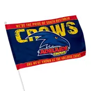 Adelaide Crows AFL KIDS Pole Game Day Flag Banner