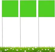 ping pong balls 50 Pack Green Marker Flags 4.92 x 3.81 inches with 15.3 inch Steel Pole Lawn Marker Flags Landscape Flags Irrigation Yard Flags for Underground Utilities Industrial Landscaping