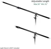 Photo Video Studio Adjustable Boom Arm Bar Light Boom Stand for Softbox Soft Box