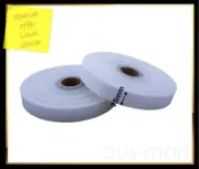 722m 75mm Wide 100µm 10kg Roll Clear Lay Flat Poly Tubing for LDPE Heat Seal