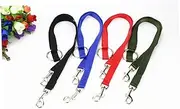 Ipetboom Belts Dog Leash Two Dog Leash Pet Leashes Cable Double Hook Blue Walk The Dog