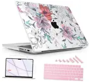 for MacBook Pro 16 inch Case 2021 2022 2023 2024 Release A3186 Floral C319