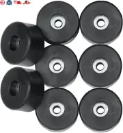 Rubber Feet Bumper Amp Speaker Guitar Amplifier Cabinet Rubber Feet 1.5" 8-pcs