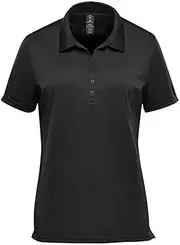 [Stormtech] Womens/Ladies Treeline Performance Polo Shirt (UK Size: XXL) (Black)