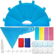 SENHAI Diamond Painting Accessories Art Trays Kits, 5D Diamond Painting Storage Kits Personalized Painting Tools for DIY Diamond Painting Crafts Beading Plates