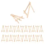24 Pack Wood Display Easel Wood Easels Set For Paintings Craft Small9098
