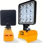 LED Work Lights Workshop Flashlights 2 USB Torch Camping For Dewalt 18V Battery