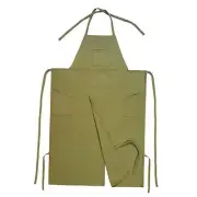 Pottery Apron Adjustable Painting Apron Chef Apron for BBQ Baking
