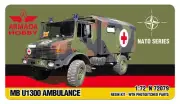 1/72 MB U1300 Ambulance Unimog resin kit w. PE parts Armada Nato 72079 NEW