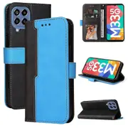Leather Phone Case For Samsung Galaxy M33 5G Global