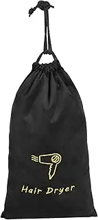 OFFIGAM Portable Drawstring Storage Bag for Hair Dryer Durable Pouch with Drawstring Design for Travel and Home Use Finish