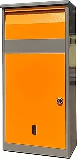 Parcel Delivery Box with Combination Lock, Home Floor-standing Anti-theft Parcel Delivery Box, Rainproof Design, Long Using Time, Suitable for Home, Office, Factory, Enterprise(41x23.5x97cm)