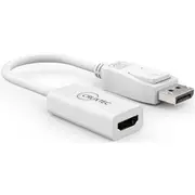 Cruxtec DisplayPort to HDMI Adapter - (1920*1080/60Hz) [DTH18-WH]