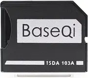 BASEQI Aluminum microSD Adapter for MacBook Air 13 and MacBook Pro 13/15 (Non-Retina)