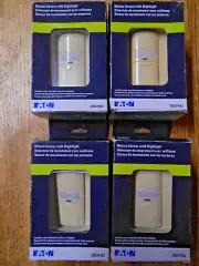 Eaton OS310U-V Occupancy Sensor Dual 3-Way Switch with Nightlight and LED-Qty. 4