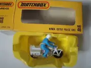 Matchbox Superfast Japanese 46 Honda CB750 Police Bike