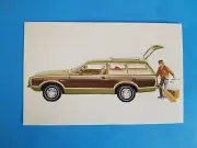 VINTAGE UNUSED POSTCARD.1973 PINTO SQUIRE STATION WAGON.