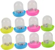 SOPOTUTU 10Sets Polyhedral Dice Set for Portable Interactive Game Accessories for Family Engagement DIY Play for Parties and Stocking Stuffers