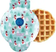 Dash Holiday Mini Waffle Maker DMW100AT