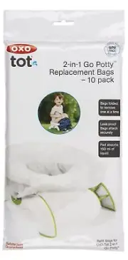 OXO Tot 2-in-1 Go Potty Refill Bags - 10 Pack