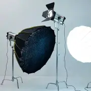 Falcon Eyes M500 500W 2500K-9999K Fresnel LED Video Light Super Brightness APP