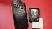 New HT750 HT1250 LS+ HT1250 MR8090-34W Hard Leather swivel Two Way Radio Holster