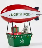 RARE Target Wondershop North Pole Airship Zeppelin Blimp Christmas Holiday Decor