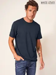 White Stuff Blue Abersoch Short Sleeve T-Shirt (H71507) | $58