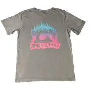 QUICKSILVER MEN'S RADICAL TIMES SHORT SLEEVE T-SHIRT Gray Size S NWT