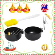 Stainless Steel Egg Cooker, Egg Ring, 2024 New Collapsible Hang Ear Egg BoilerAU