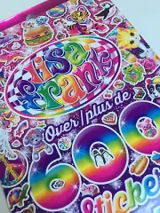 Lisa Frank Sticker Book 2018 Contemporary New 600 Stickers on 5 Sheets Puppy Cat