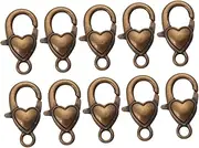 TEHAUX DIY Jewelry Making 10pcs Alloy Lobster Clasp for Bag Keychain Necklace Bracelet