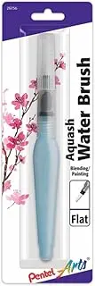 Pentel Arts Aquash Water Brush, Flat Tip, 1-Pack Carded (FRHMHBP)